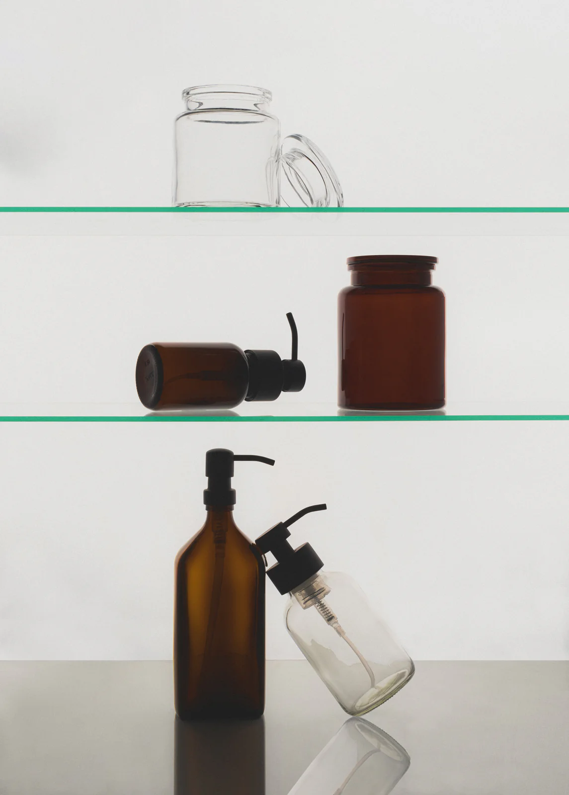 Clear Glass Foaming Dispenser - Image 4