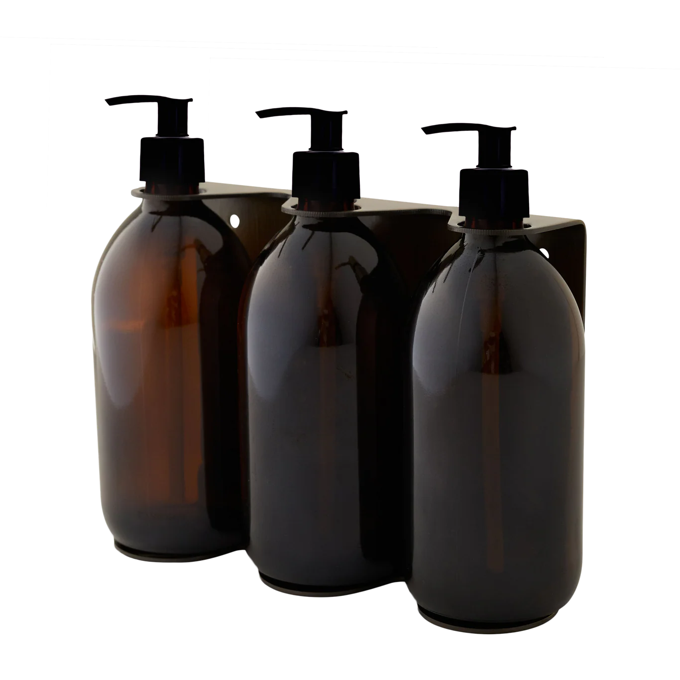 Gold Triple Wall Mounted Soap Dispenser - Image 9