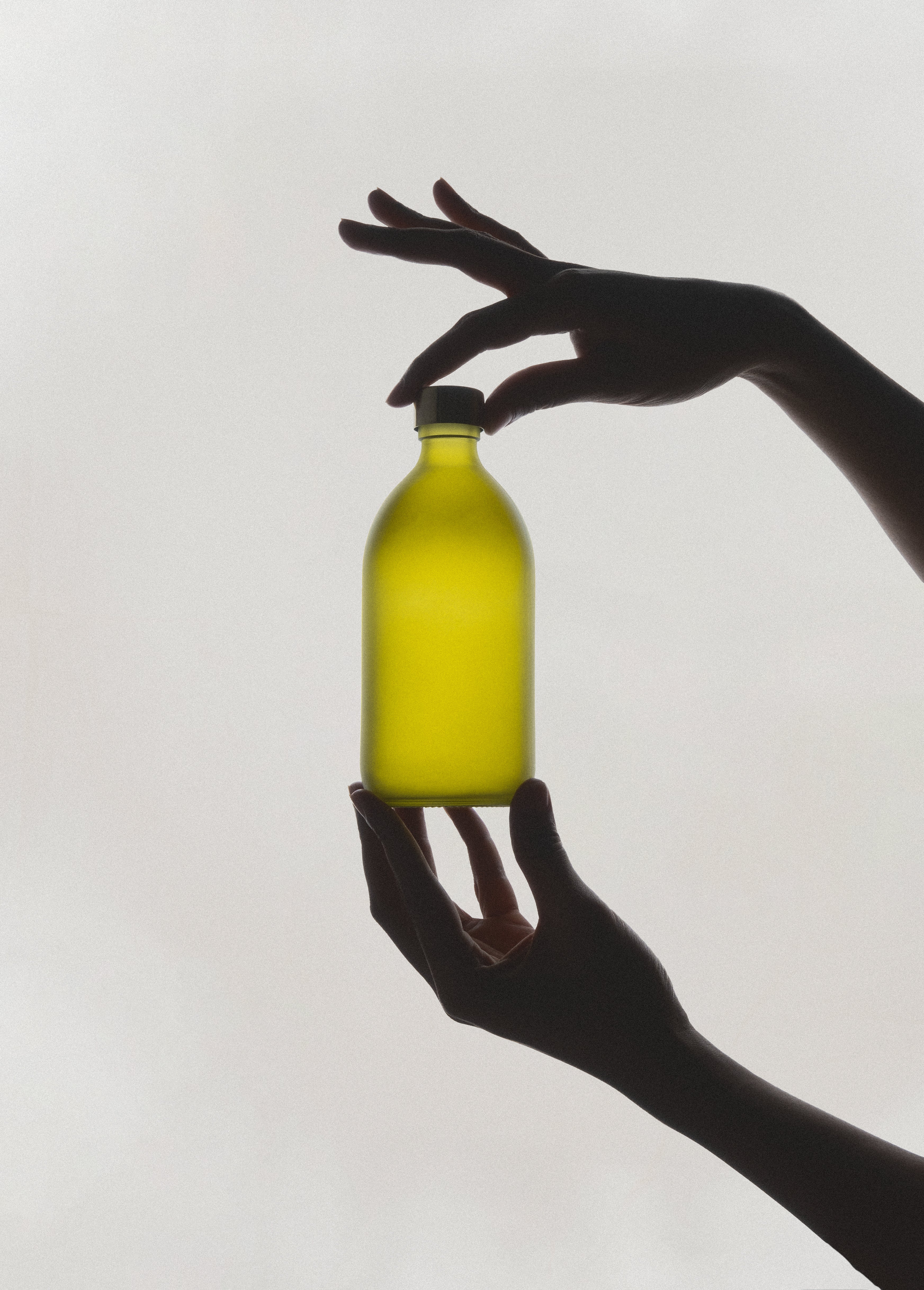 Green Glass Storage Bottle and Cap - Image 5